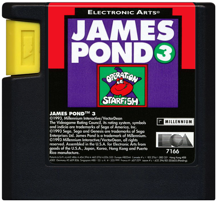 James Pond 3 - SEGA GENESIS