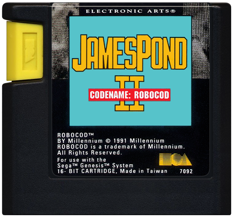 JAMES POND II CODENAME ROBOCOD - SEGA GENESIS