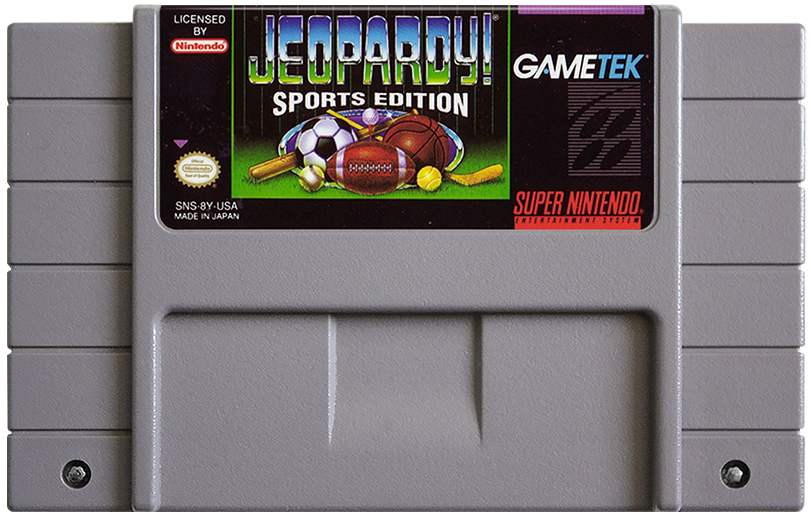 Jeopardy Sports Edition - SNES