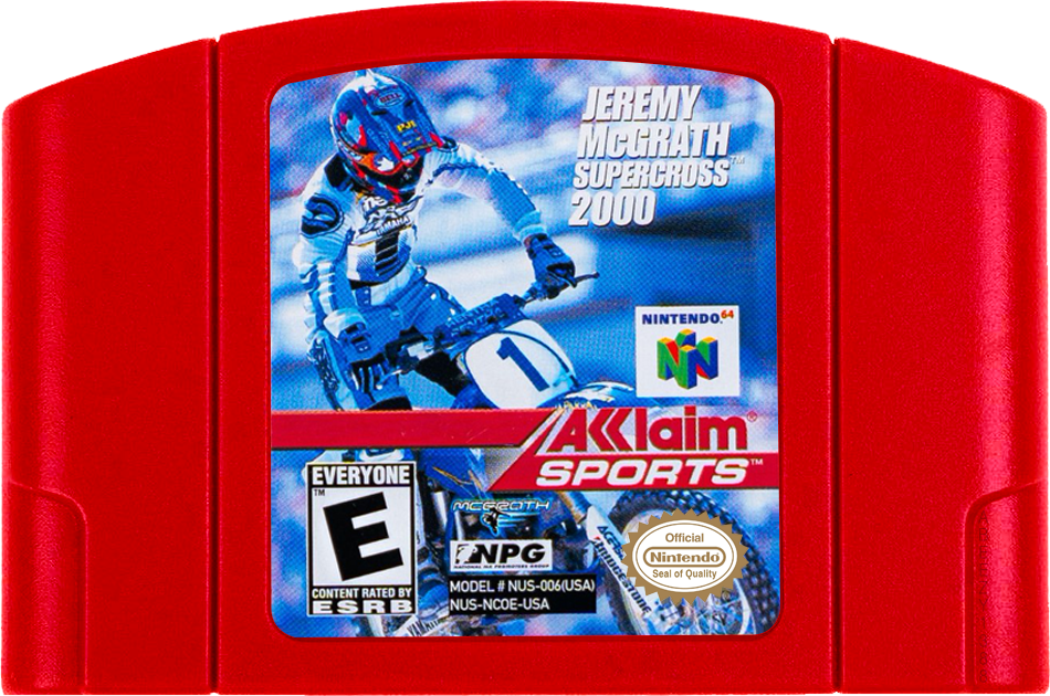 JEREMY MCGRATH-SUPERCROSS 2000 - NINTENDO 64