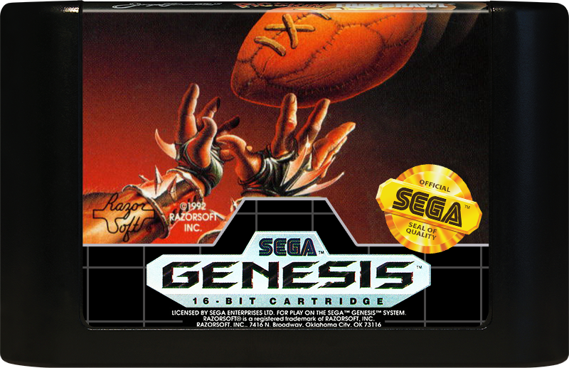 Pigskin Footbrawl - SEGA GENESIS