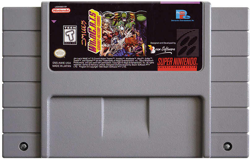 Jim Lees WildC.A.T.S Covert Action Team - SNES