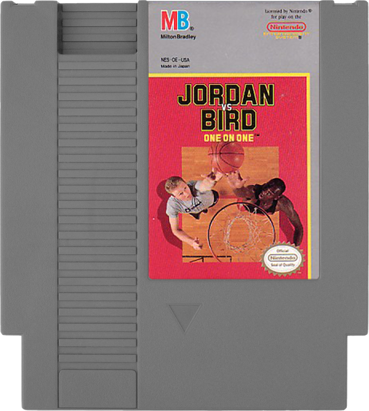 Jordan Vs Bird One on One - NINTENDO 8 BIT