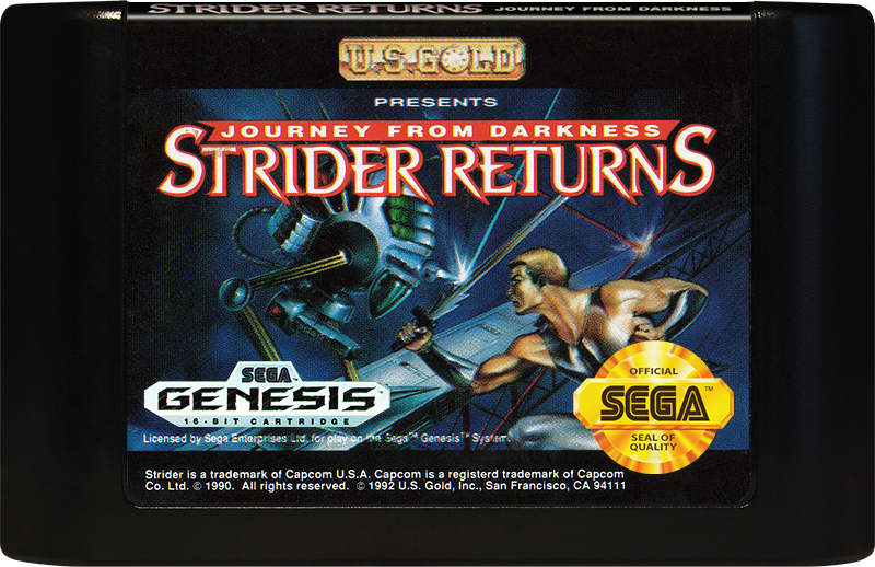 Strider II Journey From Darkness Strider - SEGA GENESIS