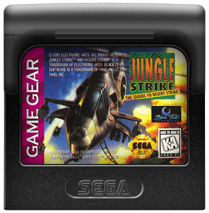 Jungle Strike - GAME GEAR