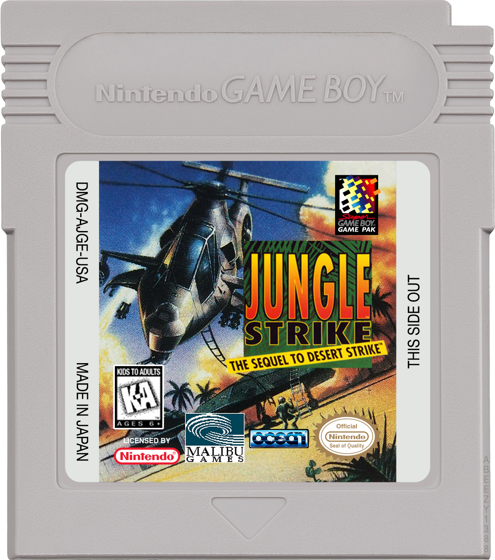 Jungle Strike - GAMEBOY