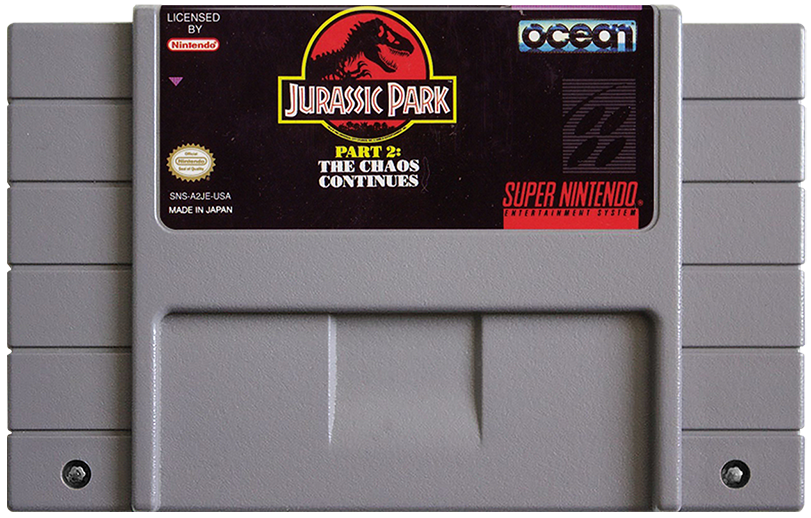 Jurassic Park The Chaos Continues - SNES