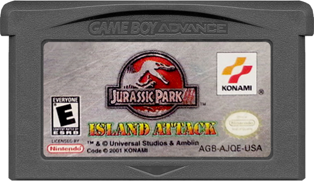 JURASSIC PARK 3: ISLAND ATTACK - GAMEBOY ADVANCE