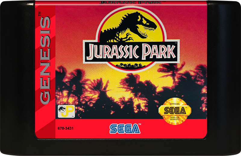 Jurassic Park - SEGA GENESIS