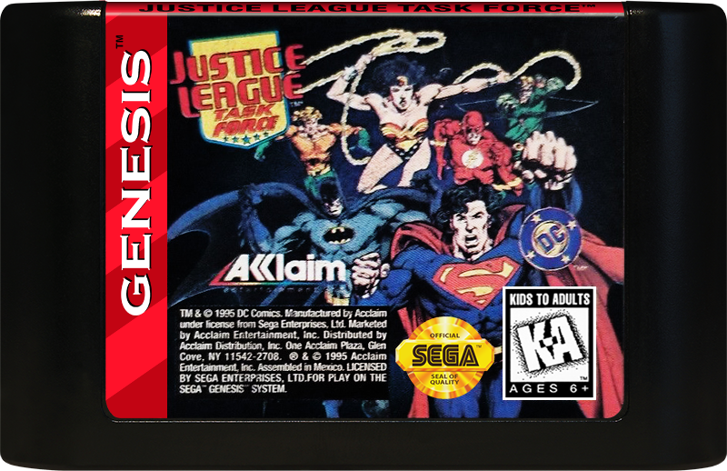 Justice League Task Force - SEGA GENESIS