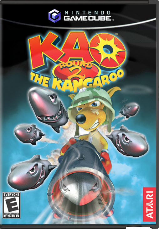 Kao The Kangaroo Round 2 - GAMECUBE