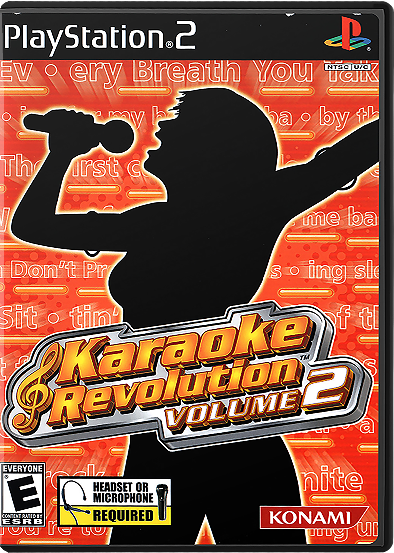 Karaoke Revolution Volume 2 - PLAYSTATION 2