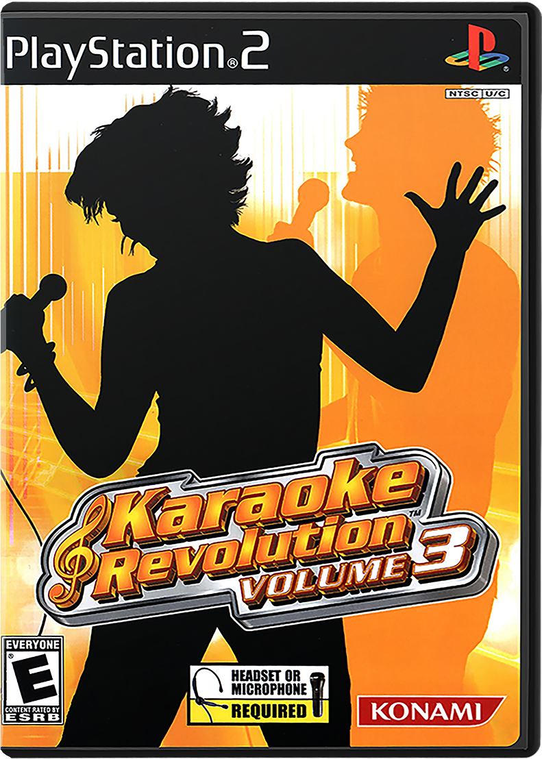 Karaoke Revolution Volume 3 - PLAYSTATION 2
