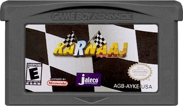Karnaaj Rally - GAMEBOY ADVANCE