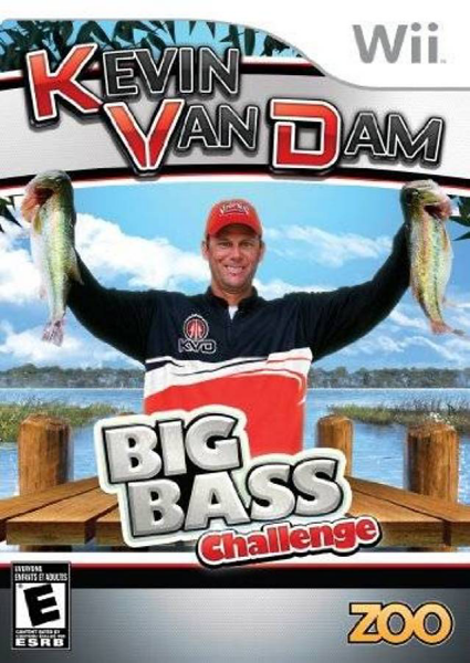 KEVIN VAN DAM W/FISHING ROD - Wii