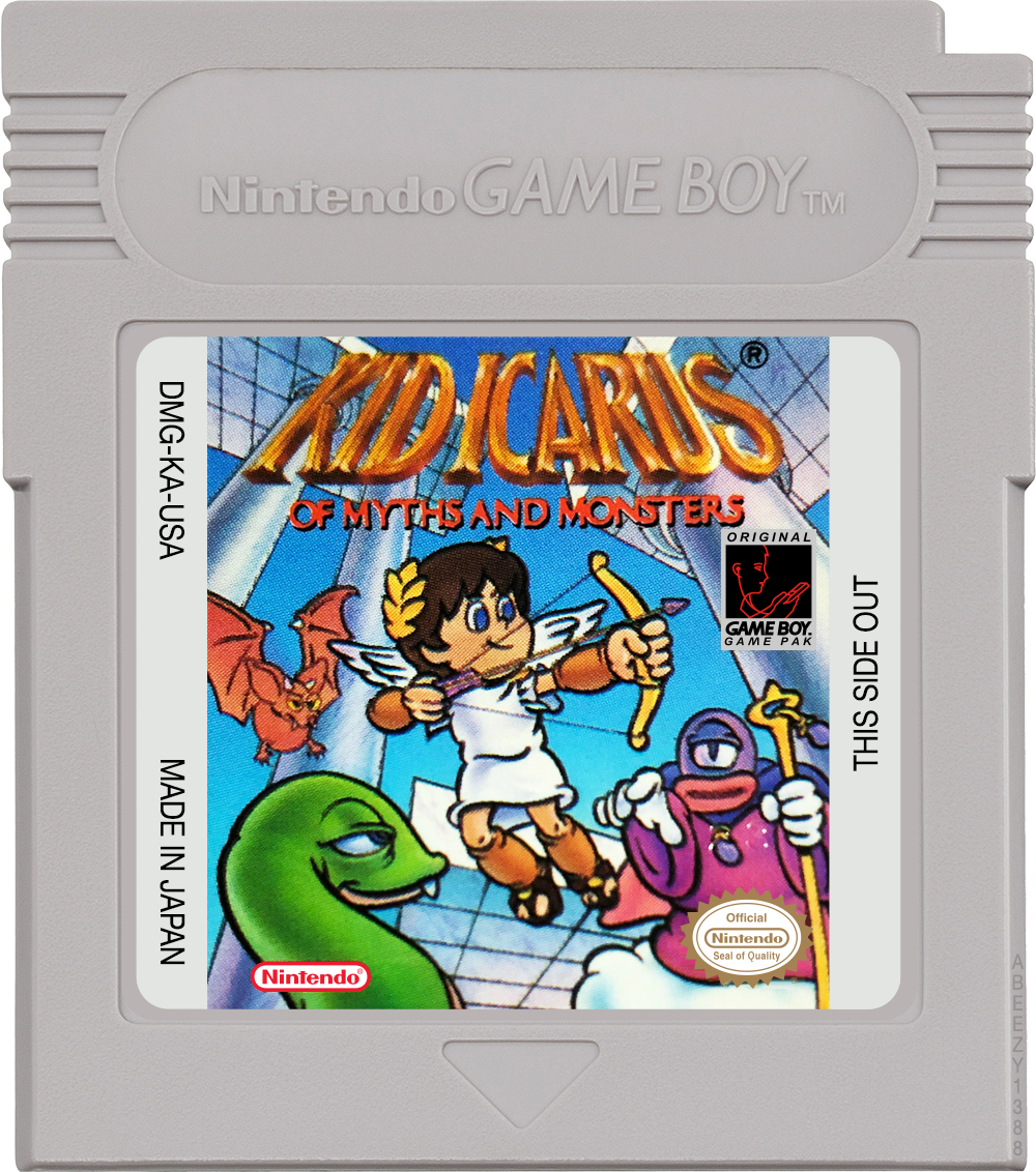 Kid Icarus Of Myths And Monsters - GAMEBOY