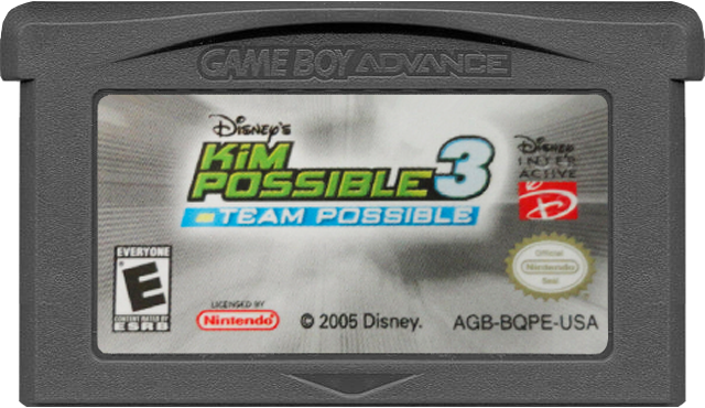 Kim Possible 3 Team Possible - GAMEBOY ADVANCE