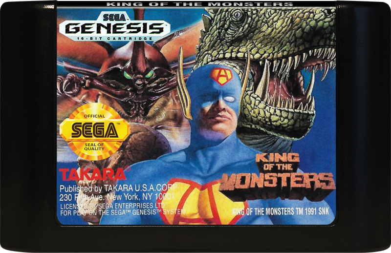 King of the Monsters - SEGA GENESIS