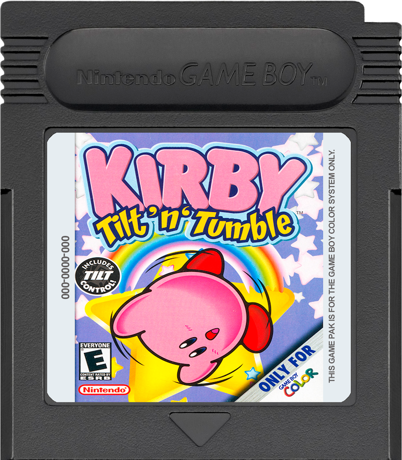 Kirby Tilt good and Tumble for Nintendo Gameboy Color