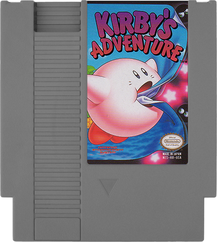 Kirbys Adventure - NINTENDO 8 BIT