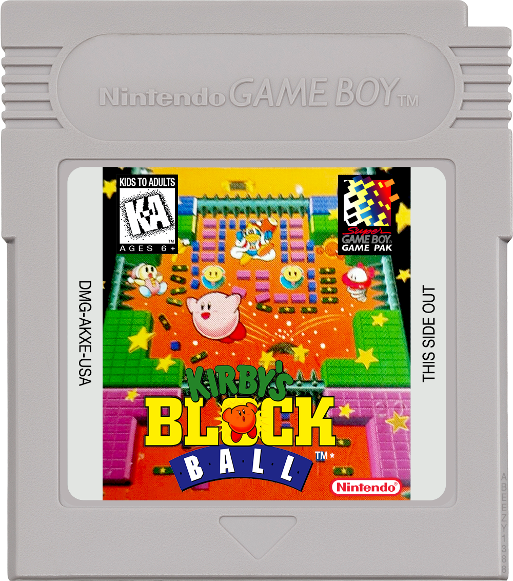 Kirbys Block Ball - GAMEBOY
