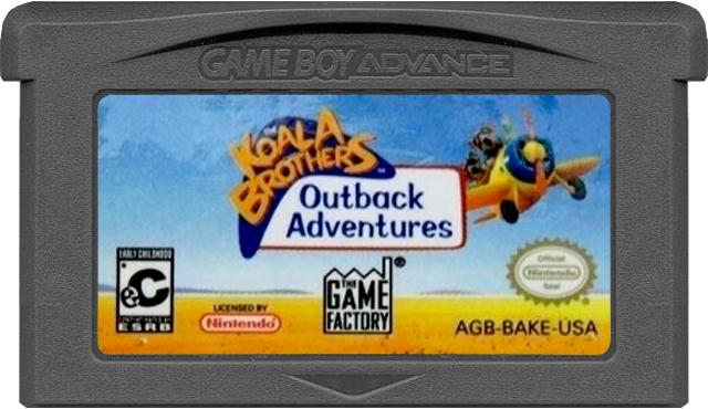 Koala Brothers Outback Adventures - GAMEBOY ADVANCE
