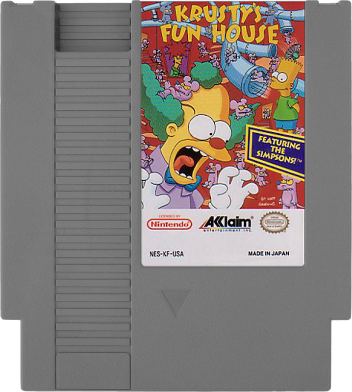 Krustys Fun House - NINTENDO 8 BIT