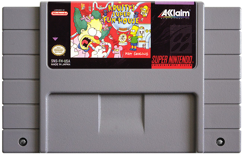 Krustys Super Fun House - SNES