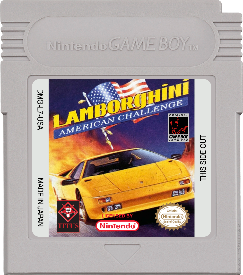 Lamborghini American Challenge - GAMEBOY