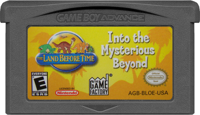 Land Before Time Into the Mysterious Bey - GAMEBOY ADVANCE