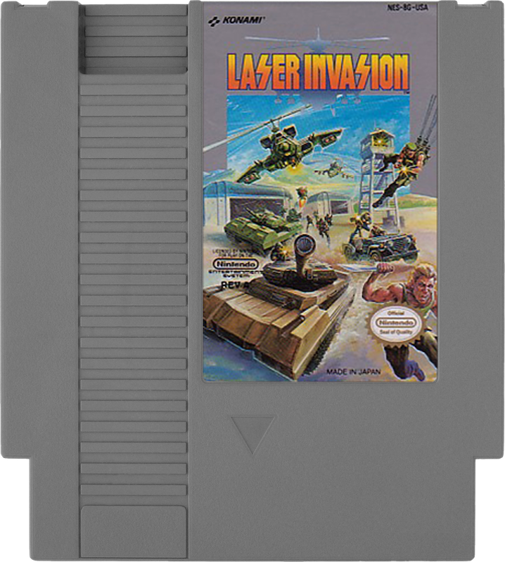 Laser Invasion - NINTENDO 8 BIT