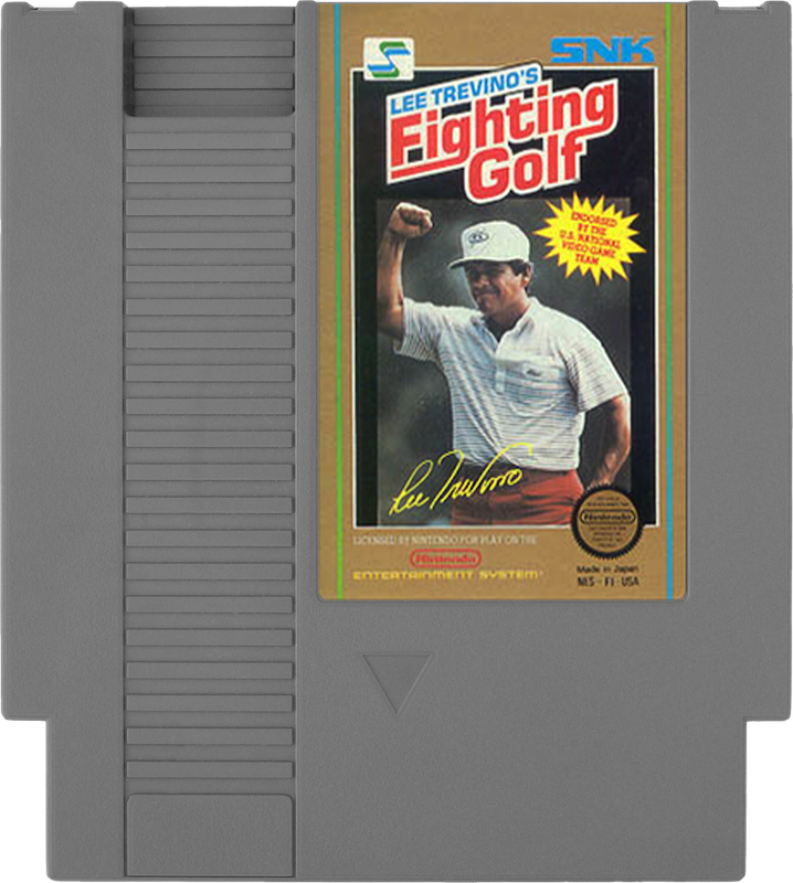 Lee Trevinos Fighting Golf - NINTENDO 8 BIT