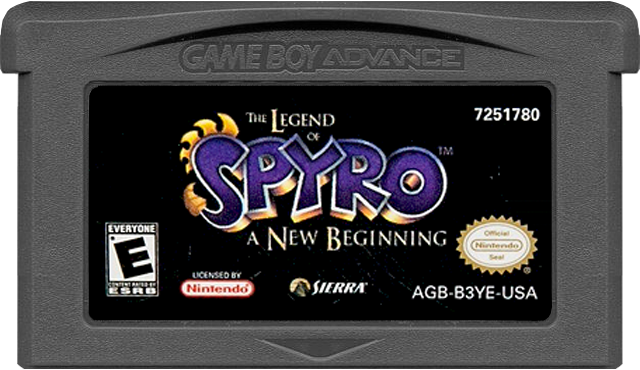 Spyro (Legend of) A New Beginning - GAMEBOY ADVANCE