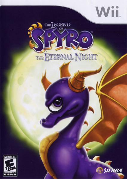 Spyro The Legend of the Eternal Night - Wii