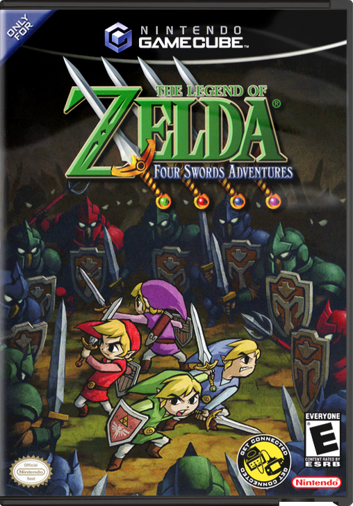 Legend of Zelda Four Swords Adventure - GAMECUBE