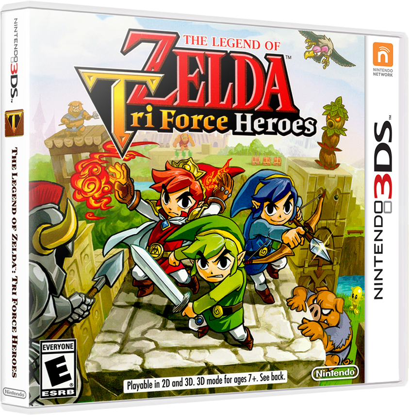 LEGEND OF ZELDA: TRIFORCE HEROES - NINTENDO 3DS