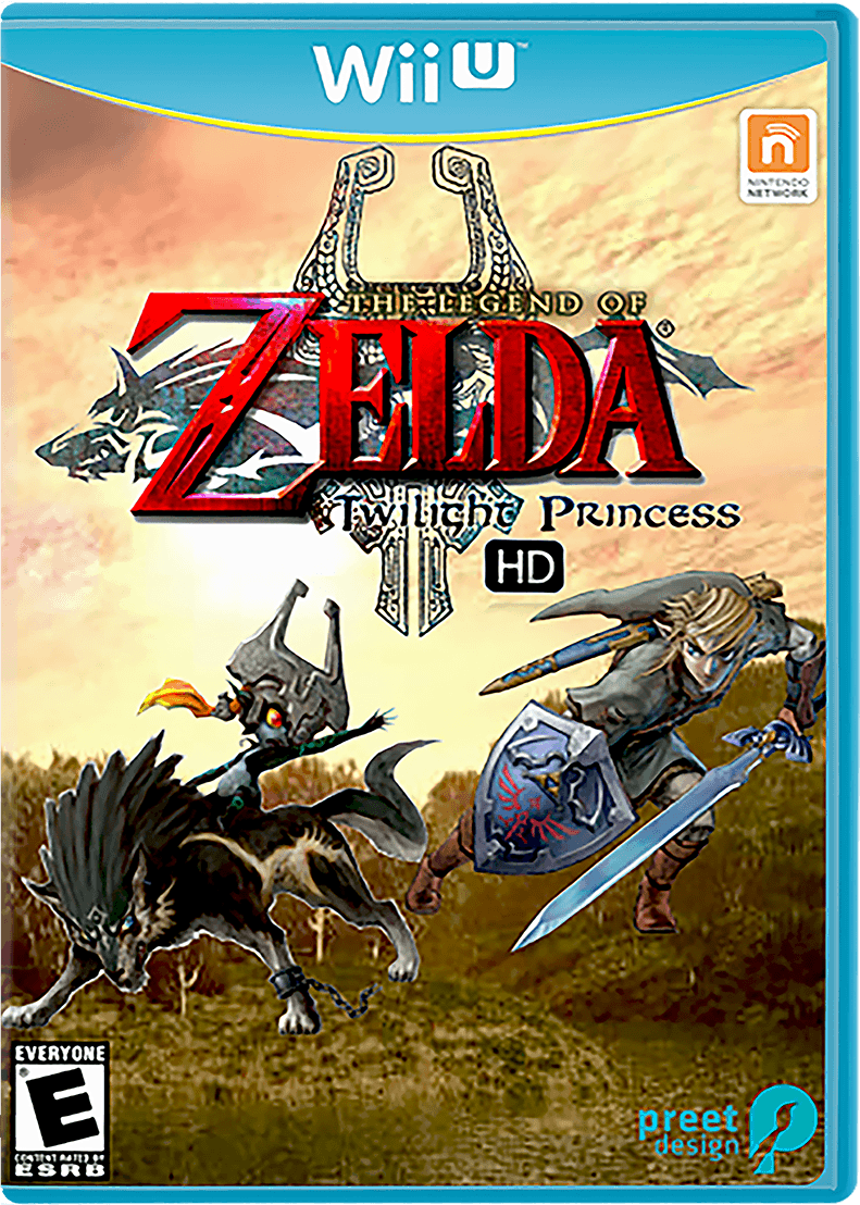 Art Zelda U LEGEND OF ZELDA TWILIGHT PRINCESS HD W/F WII U