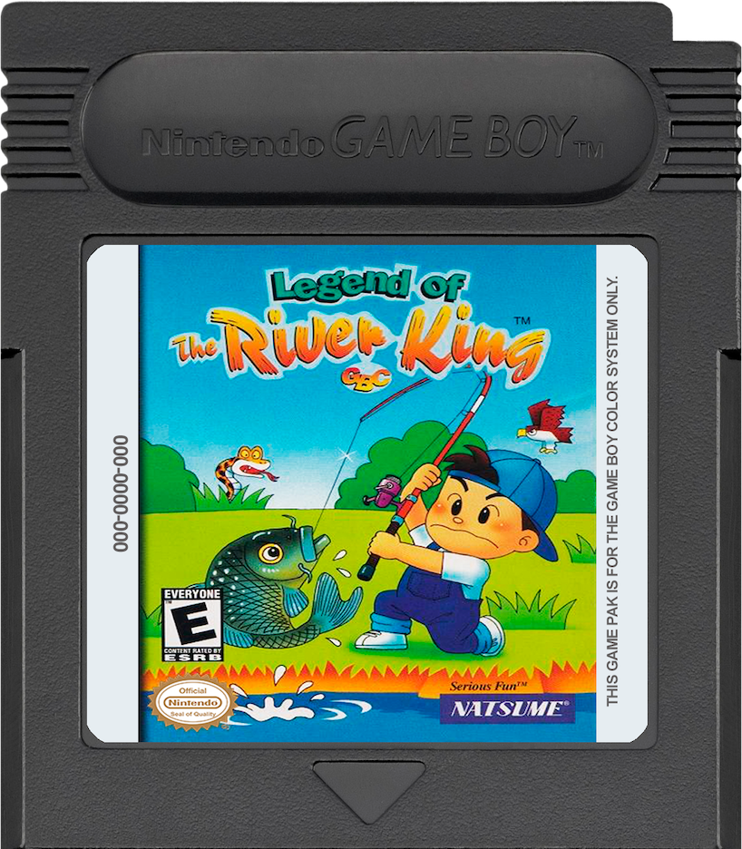 Legend of the River King for Nintendo Gameboy Color New Battery shops