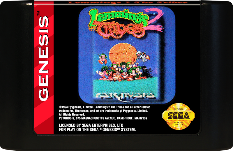 Lemmings 2 The Tribes - SEGA GENESIS