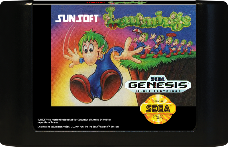 Lemmings - SEGA GENESIS
