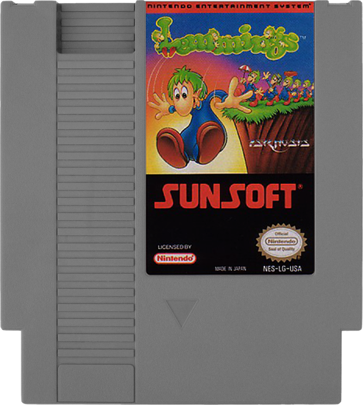 Lemmings - NINTENDO 8 BIT