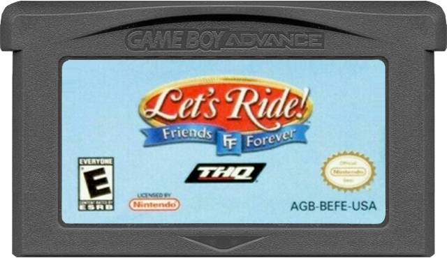 Lets Ride Friends Forever - GAMEBOY ADVANCE