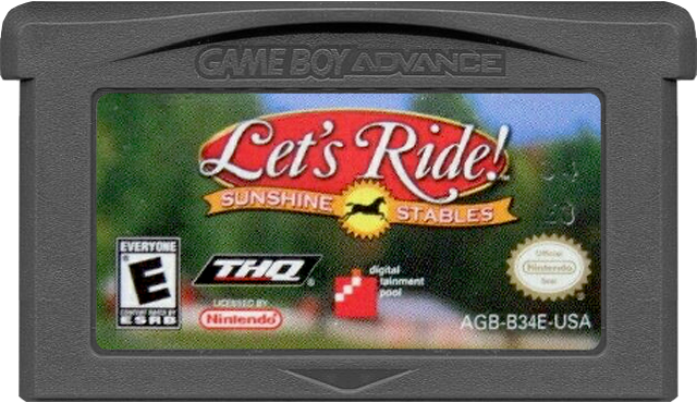 Lets Ride Sunshine Stables - GAMEBOY ADVANCE