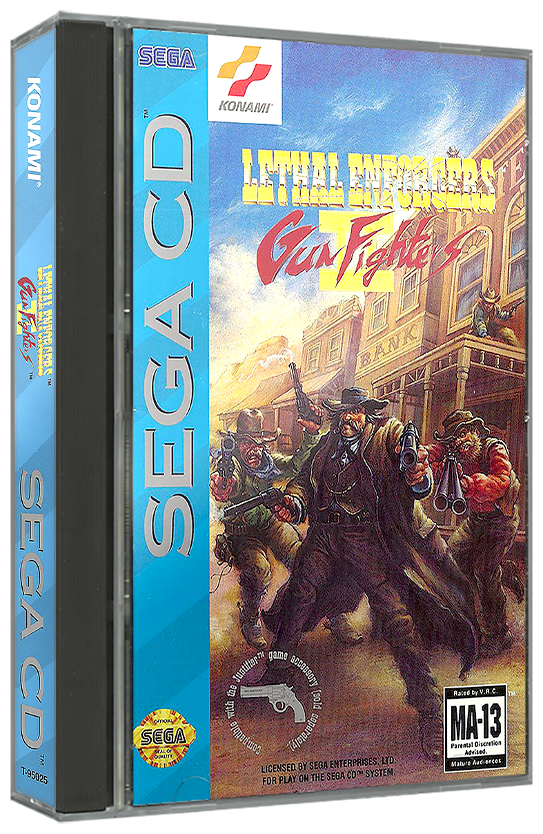 Lethal Enforcers II Gun Fighters - SEGA CD