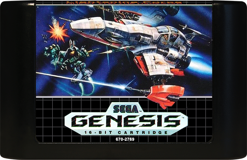 Lightening Force Quest For The Darkstar - SEGA GENESIS