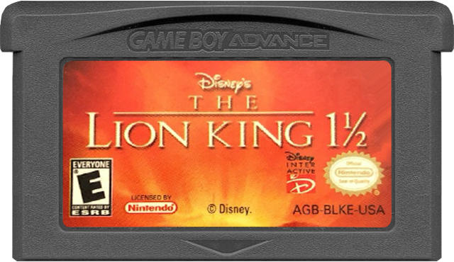 Disneys Lion King 1 1/2 - GAMEBOY ADVANCE