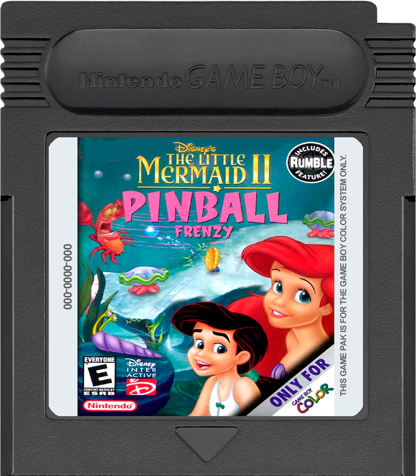 LITTLE MERMAID 2 PINBALL FRENZ - GAMEBOY COLOR