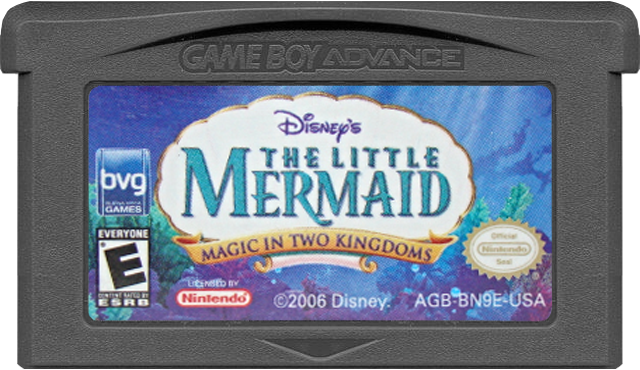 LITTLE MERMAID MAGIC IN TWO KINGDOM - GAMEBOY ADVANCE