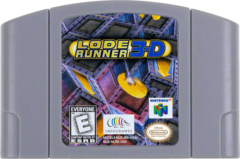 Lode Runner 3D - NINTENDO 64