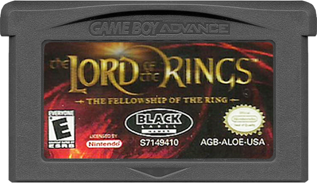 Lord of the Rings Fellowship of the Ring - GAMEBOY ADVANCE